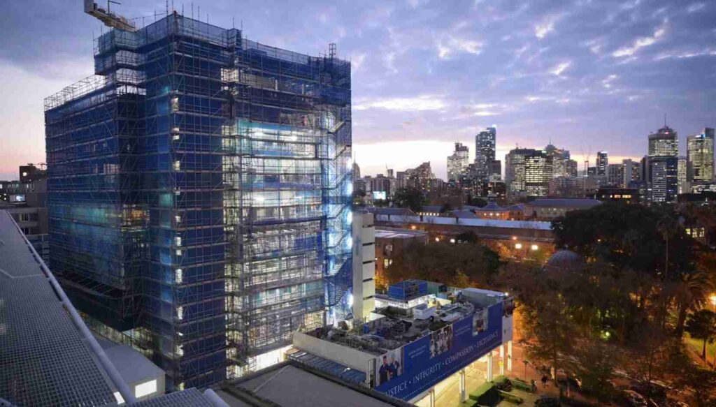 St Vincent Hospital Redevelopment, NSW