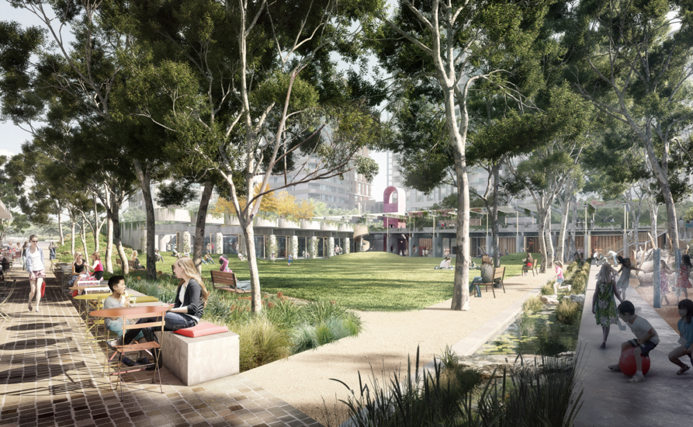 Ivanhoe Building C2 Community Centre and Village Green, Macquarie Park ...